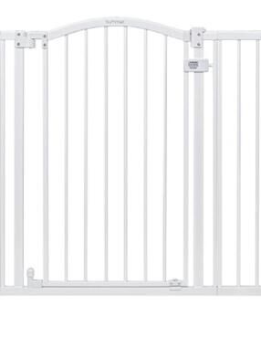 Extra Tall & Wide Infant & Pet Safety Gate , 29.5"-53" Wide, 38" Tall- White